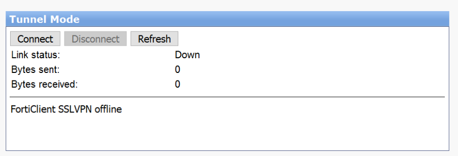 forticlient offline setup